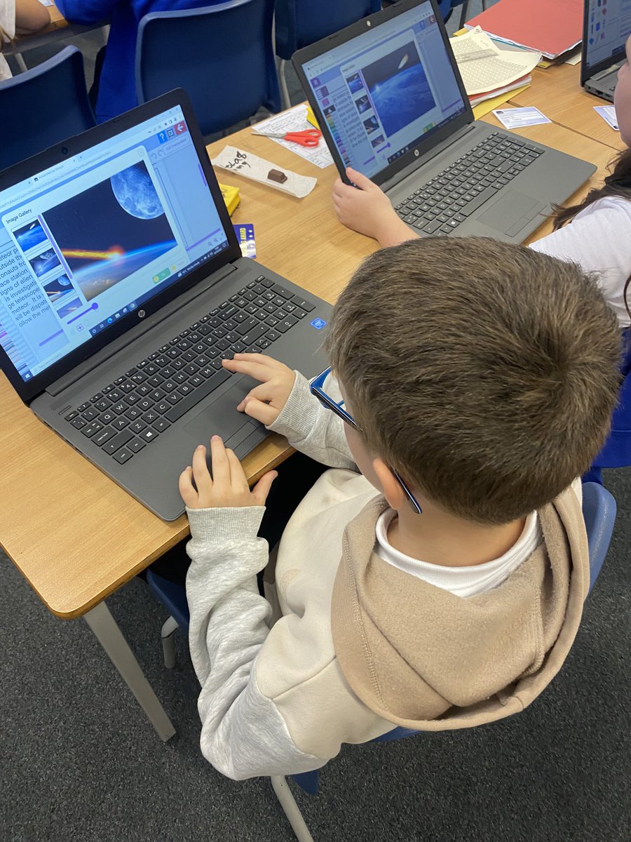 HighViewY4's tweet photo. We’ve been practising our editing skills on @purpleMash today in Y4. We’ve learnt how to change font size, colour and position to build the effect we want for our writing #primaryict #primarycomputing #editing https://t.co/OkYurNJP3p