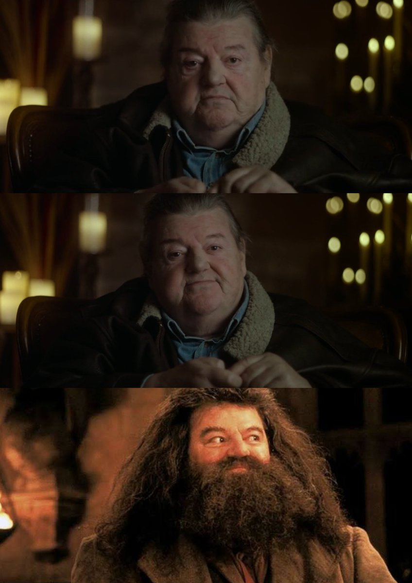 Harry Potter serisinde, Rubeus Hagrid karakterini canlandıran Robbie Coltrane, 72 yaşında hayatını kaybetti. Asalarımız senin için havada Hagrid! 

"Yani 50 yıl sonra da izliyor olabilirsiniz, çok kolay. Ne yazık ki ben buralarda olmayacağım... Ama Hagrid olacak."