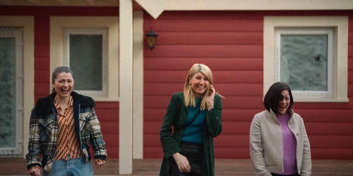 ladykarevs's tweet photo. Bad Sisters easily top 3 best shows this year I still can’t get over the finale it’s so satisfying to watch I’ve never cheered so loud while watching someone get killed https://t.co/vm8dBlGjA9