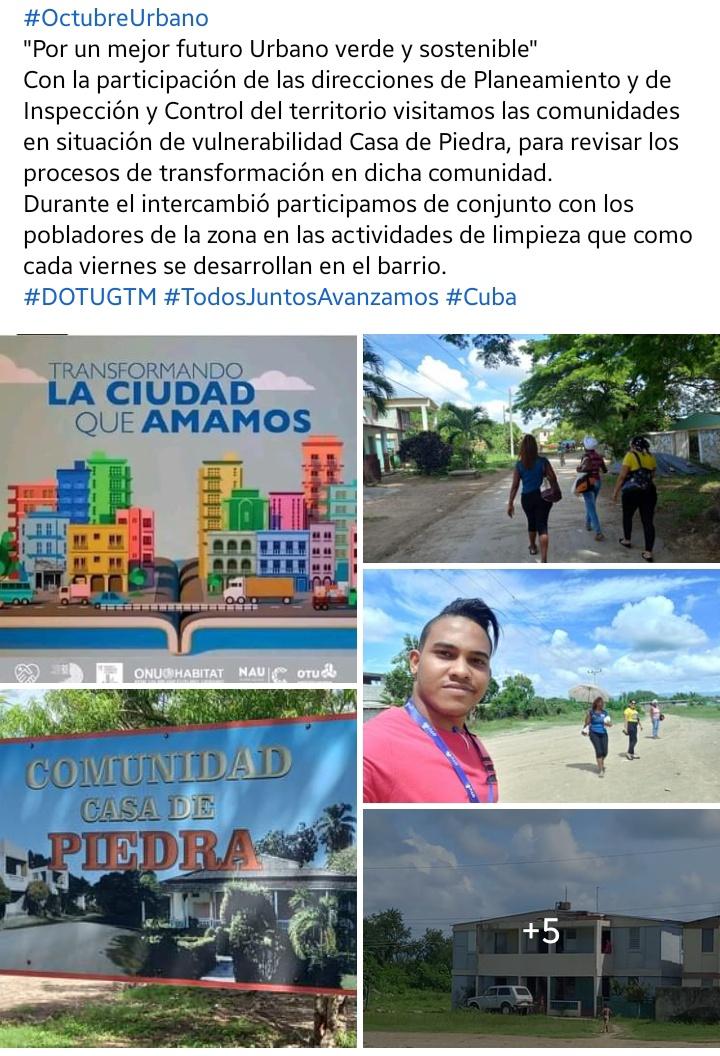 dotugtm's tweet photo. #OctubreUrbano 
#Cuba
#DotuGtm 
@IpfPortal @IpfGisela @PlaneamientoGtm https://t.co/7ZH8ED4r4A
