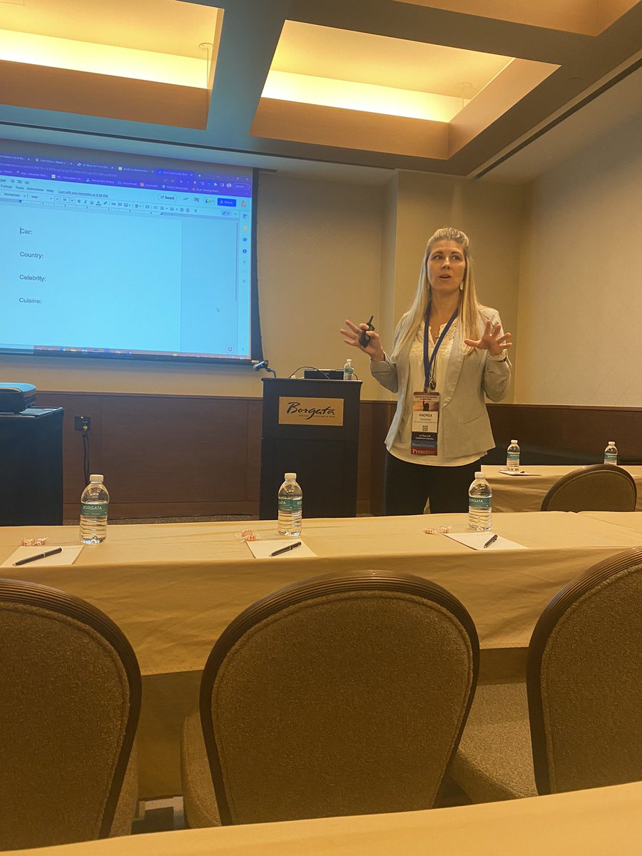 ad13sju's tweet photo. My first presentation at the NJPSA Conference… what a wonderful experience with wonderful educators.  @SeanGorman08030 #NJPSAConf2022 #GloucesterMiddleSchool https://t.co/gWdV3R7oeQ