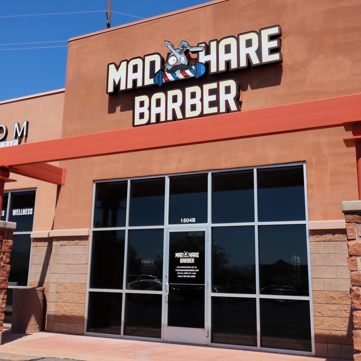JMIConstructors's tweet photo. Progress photos from our tenant improvement at Mad Hare Barber over at Sunset Corner! Check out the car show they’re hosting this Saturday 9-12!💈 😍 #sunsetcorner #madharebarber #stgeorgeut #tenantimprovement https://t.co/1C3inX8Z23