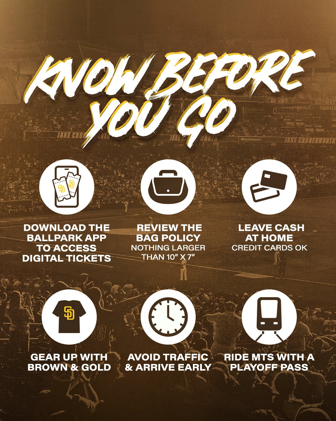 San Diego Padres on Twitter "Get ready for Game 3! Here's what you