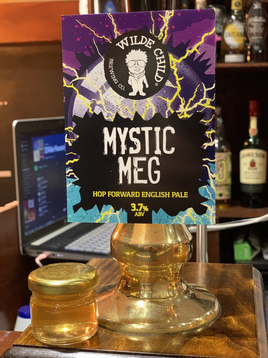Ever wondered what Mystic Meg tastes like!

Turns out she is extremely pleasant… but we both knew that in advance really!

#realale #wildechild #psychic #Rochdale #DAleHouse #MysticMeg #Cask #CaskAle