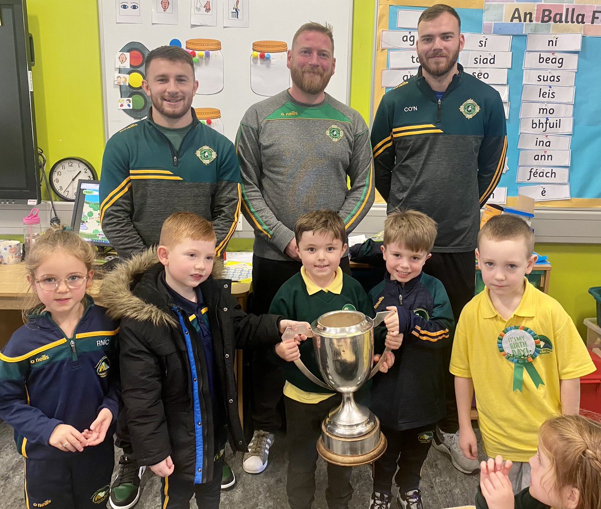 Cuairteoirí linn inniu 😊<a href="/patrickpearses/">Na Piarsaigh CLG</a> comhghairdeas libh arís!