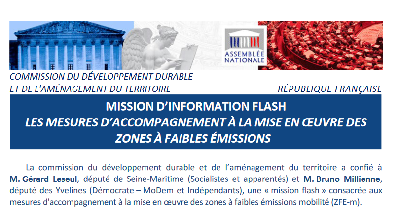 ffmcnat's tweet photo. La mission d'information parlementaire sur les ZFE a rendu son rapport https://t.co/mlNetvdmc3 https://t.co/T38xNSdeym