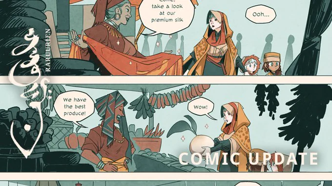 New #Raruurien comic page is up!

#hiveworks #webcomic 