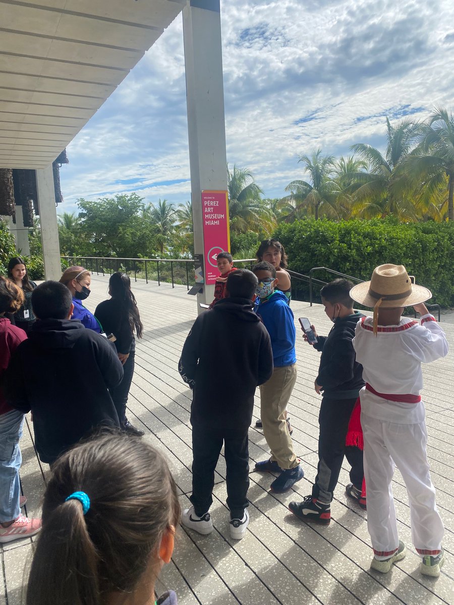 chrissy_lenard's tweet photo. One of the best things we can give our children/students are experiences. The Perez Art Museum Miami Fieldtrip was a success!
#InFieldLearning
#LearningOutsideOfTheClassroom https://t.co/npPJZhWYnf