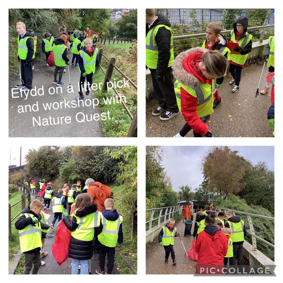 PlasnewyddPS's tweet photo. Great day looking after OUR community… ⁦@PlasnewyddPS ⁦@DosbarthEfydd⁩  supported by Naturequest.  #litterpick #keepourcommunityclean https://t.co/vcDGKFAJGV