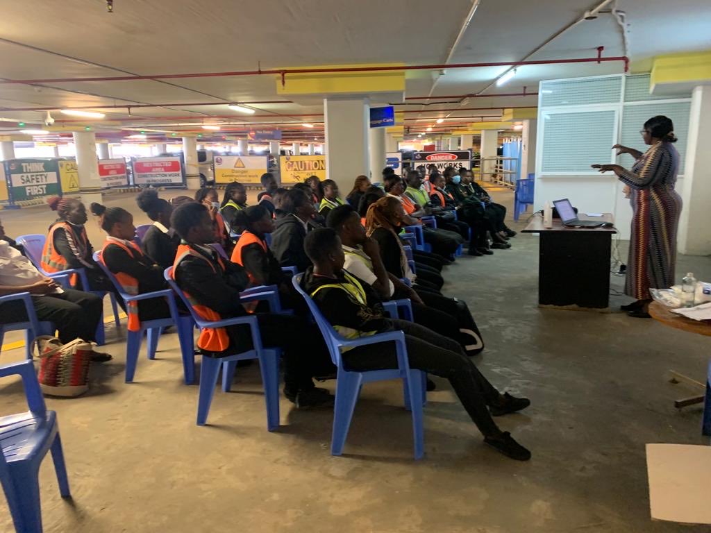 JKIA ground handlers Ebola pre-cautionary measures sensitization meeting, ⁦<a href="/MOH_Kenya/">Ministry of Health</a>⁩