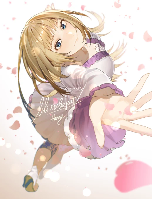 Lili Rochefort. I still keeping my goal of being able to draw panel artworks for Tekken  