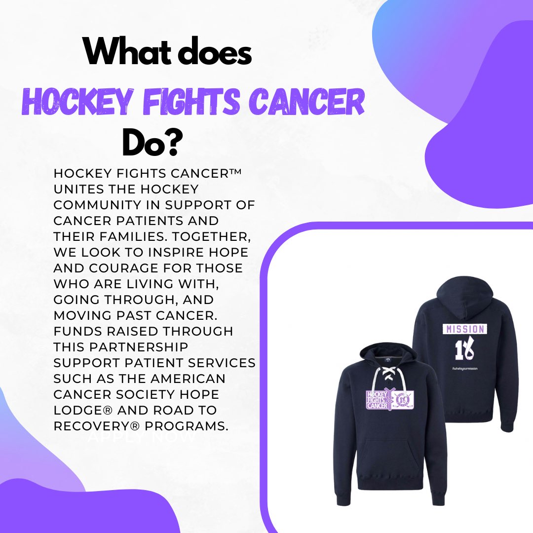 stollersports.com/store/index.ph… Every purchase you make goes to this amazing organization. <a href="/mission_16_/">Mission16🎗🏒</a>  is committed to making an impact on those fighting #cancer and easing the burden on their families 🎗Help us in our mission by wearing one of our new Mission16 Fights Cancer apparel