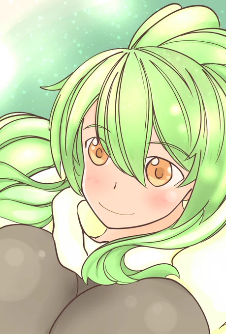 サチト()せんせぇんちのスミちゃん描かせて頂きました!もちもちぽよぽよかわいい! 