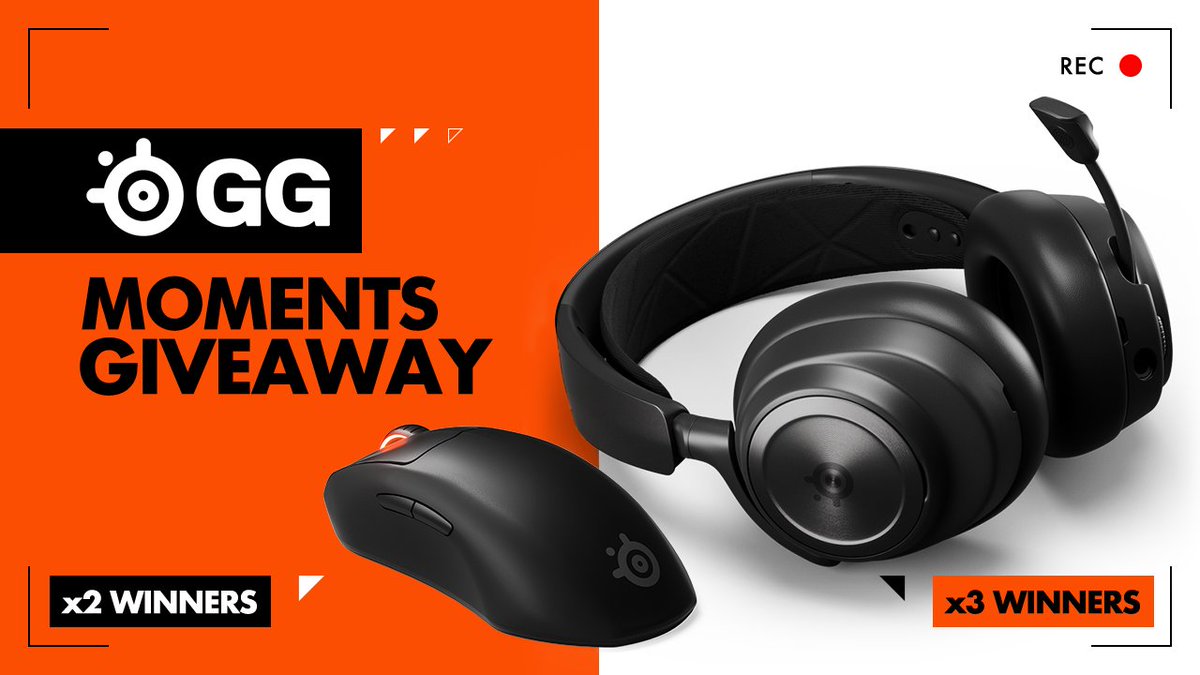 SteelSeries Giveaway! Our partner <a href="/SteelSeries/">SteelSeries</a> is giving 5 of you a chance to win one of these prizes:
-Arctis Nova 7 Headset
-Prime Mouse

Enter here: go.tracker.gg/TK77eI
Learn more about SteelSeries GG and how to capture your best gaming Moments: go.tracker.gg/T3D7hG