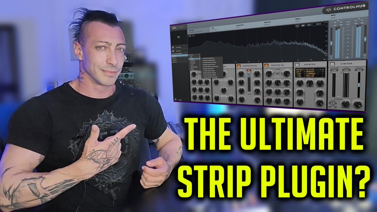 MixbusTv's tweet photo. Is this the King of channel strips? 
https://t.co/XYRIxSQpPz
#mixing #mastering #recording #studio #mixbustv #controlhub #vocals #musicproduction https://t.co/RoYpuXKLd3