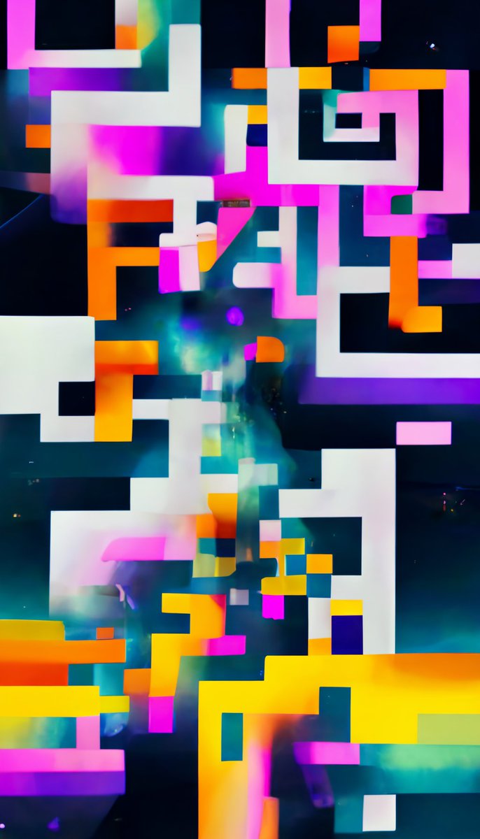 It's another Friday, which means its another #AI's interpretation of the "'#Metaverse"

Strangely, I really like this, but I'm very compelled to scan it as a QR code.