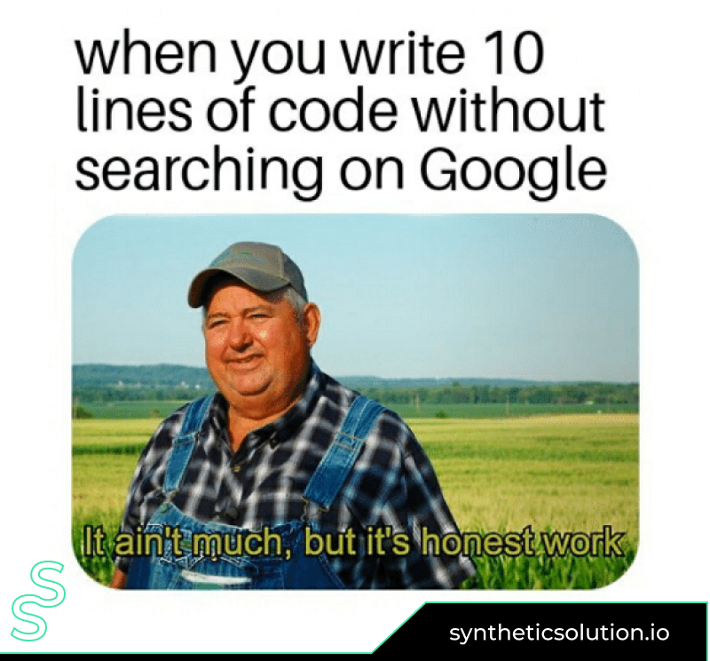 wagienfts's tweet photo. Honest Coding 🤣👀

#programmer #programming #coding #developer #coder #python #javascript #code #java #webdeveloper #html #computerscience #codinglife #technology #softwaredeveloper #webdevelopment #software #css #programmers #tech https://t.co/aaL31729aK