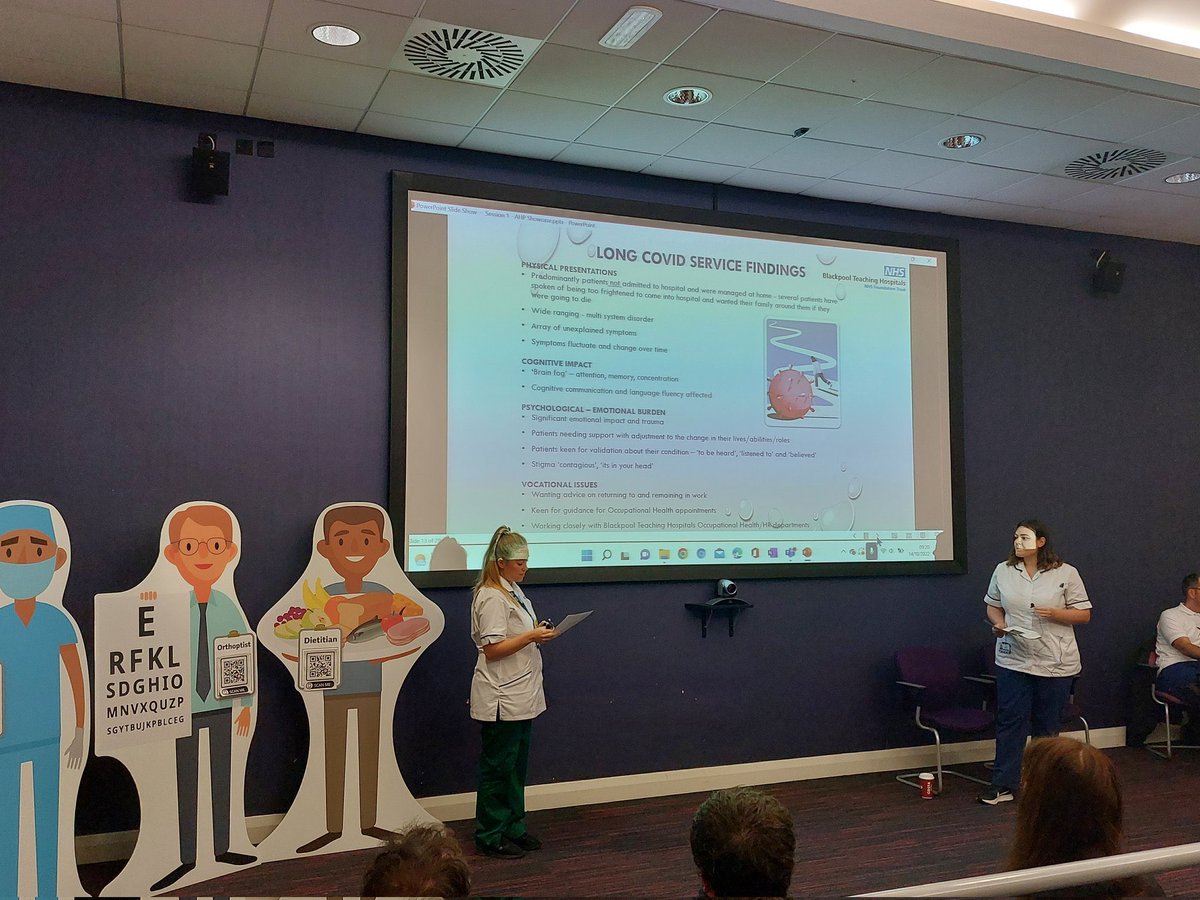 BTH_LongCovid's tweet photo. We were super proud to represent the Long Covid Service at the AHP Showcase today! Thanks everyone for the support and lovely feedback #AHPsDay2022 https://t.co/AWRtsh89YU