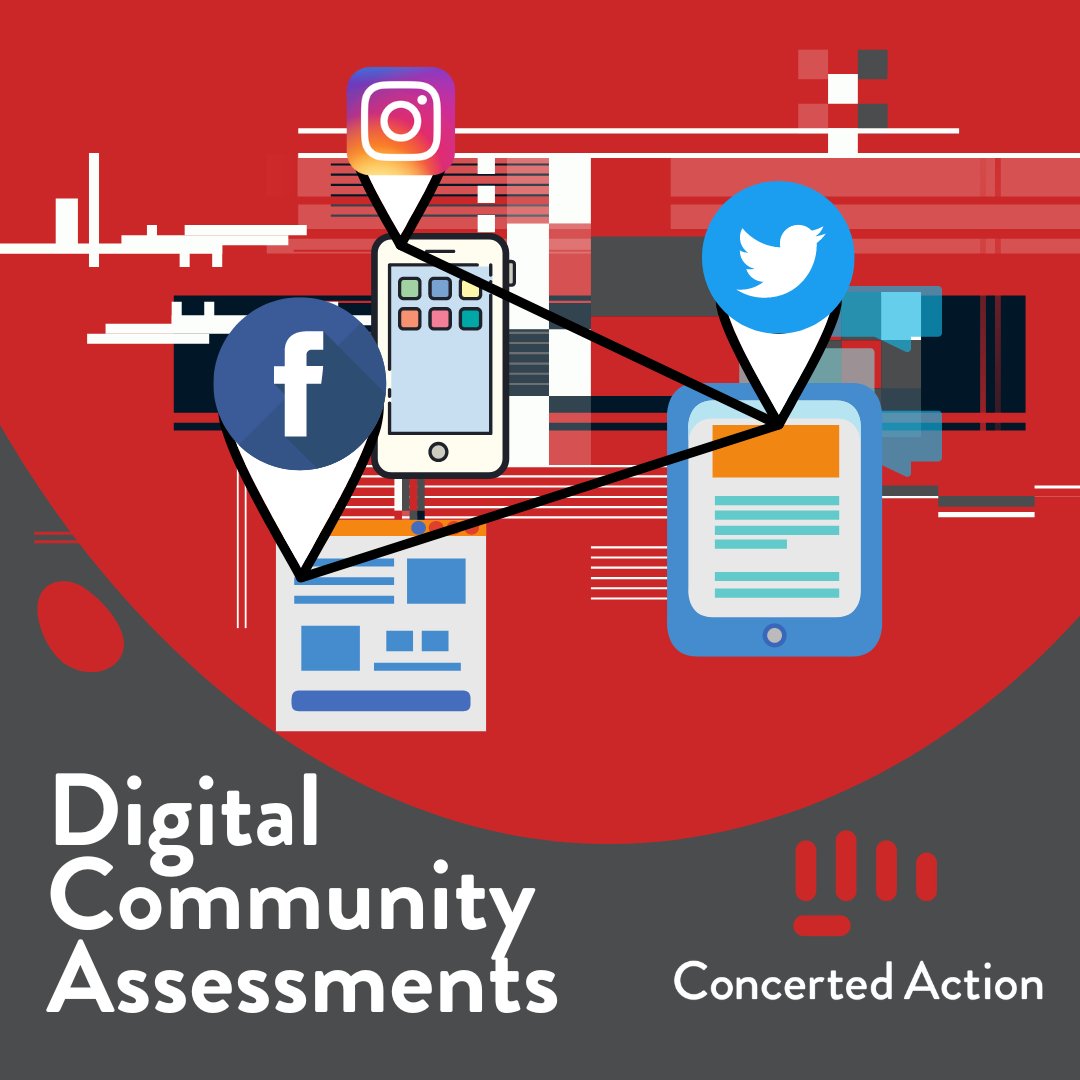 ConcertedAct's tweet photo. Concerted Action can provide your nonprofit or union with a custom Digital Community Assessment, so that you can make strategic improvements to extend your reach and deepen your impact. Contact us today to talk about your needs.  https://t.co/nDynICfBvO https://t.co/4cKIs8MPBo