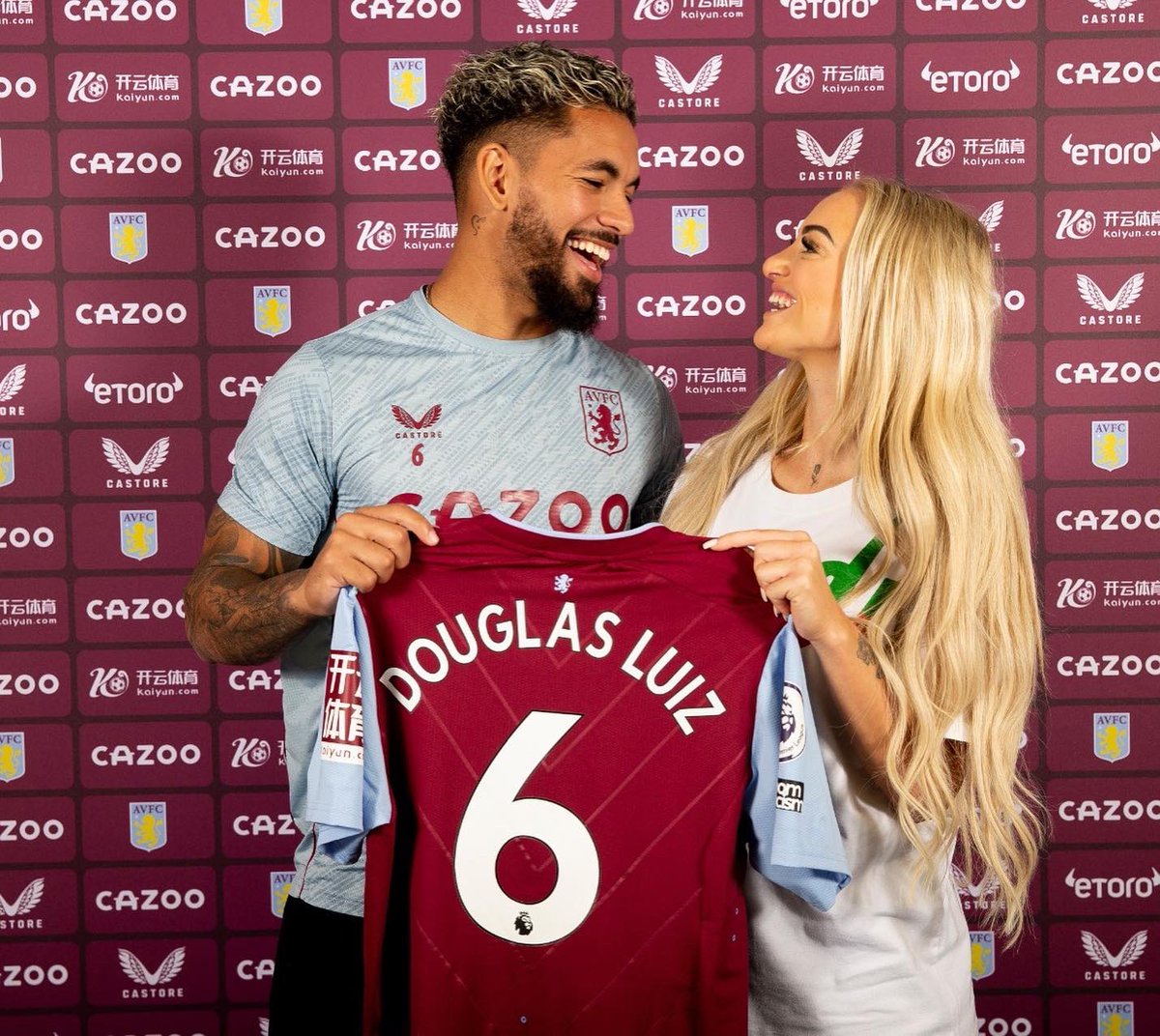 Congratulations for the new contract meu amor✨<a href="/dgoficial/">Douglas Luiz</a>