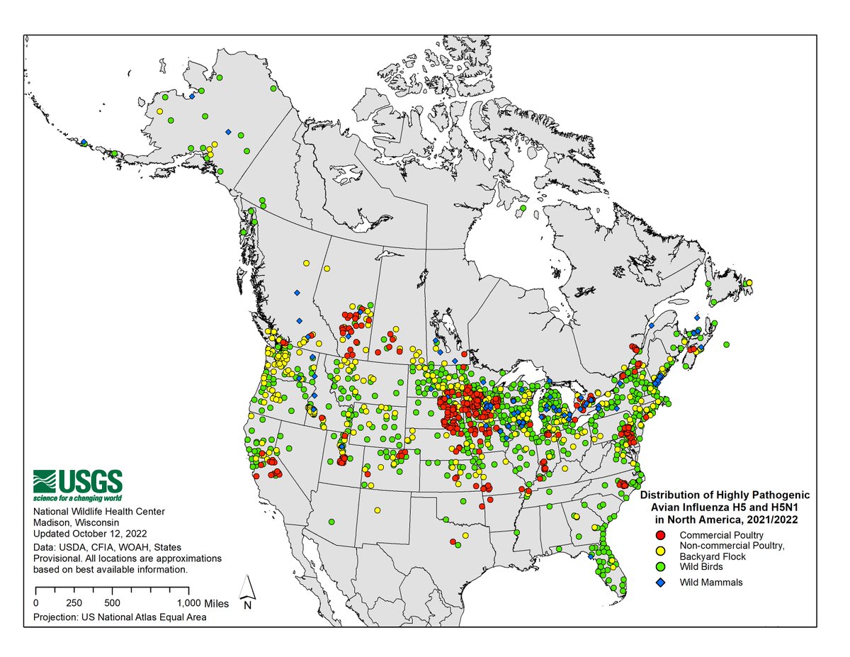 USGS Wildlife Health tweet media