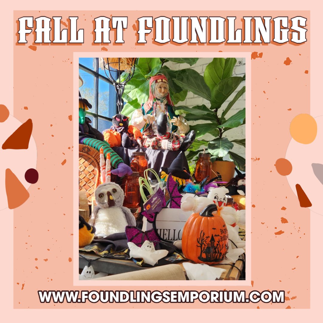 FoundlingsEmp's tweet photo. Come by and see us this weekend!

#Alabama #UniqueGifts #ShopSmall #IndianSpringsVillage #ChelseaAL #InvernessAL #GreystoneAL #HooverAL #LoganMartin #LakeMartin #LayLake #PellCityAL #AlabasterAL #ShoalCreek #Vintage #FallDecor #IndianSpringsVillage #CaleraAL https://t.co/GhYZTy1HbY