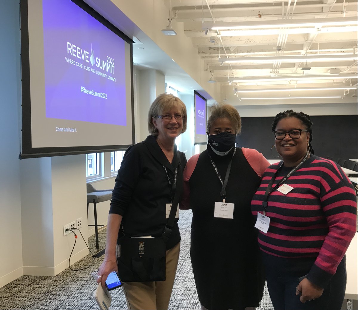 JenaOpHOPE's tweet photo. #ReeveSummit2022 @reevefoundation invited @OperationHOPE this morning 2 talk financial inclusion in disability community! So inspiring! This photo, morning prep. GREAT crowd & questions, dialogues! Covered ABLE, Treasury Meaningful Access, EyeNote, HOPE Programs! #financialprep https://t.co/FezK1XgvgS