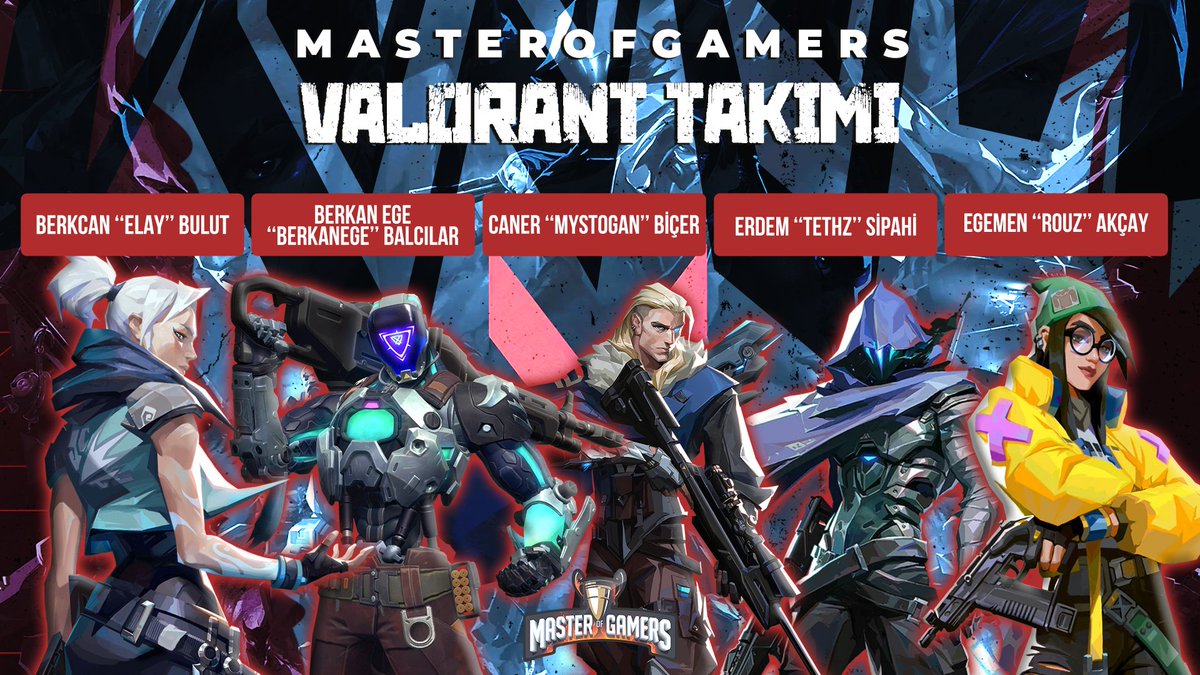 MofGamers's tweet photo. Valorant takımımıza "Merhaba!" deyin! 👋

@elayfps 🇹🇷
@berkanegecs (K) 🇹🇷
@mystogan_caner 🇹🇷
@Erdem_Tethz 🇹🇷
@rouzvl 🇹🇷
@xontofps (Yedek) 🇹🇷
@CosmosMad (Koç) 🇹🇷 https://t.co/rUJHvjfUcz