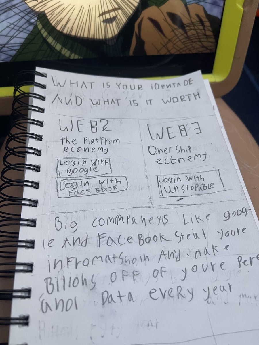 JoshuaRosenthal's tweet photo. @sandy_carter @unstoppableweb @MissOCoolGirls @UnstoppableWoW3 @mattgould @Mike_Stelzner More deets from my daughter's takeaways at #cbiz22 - a #web3 onramp in San Diego https://t.co/vQffKf0MP2