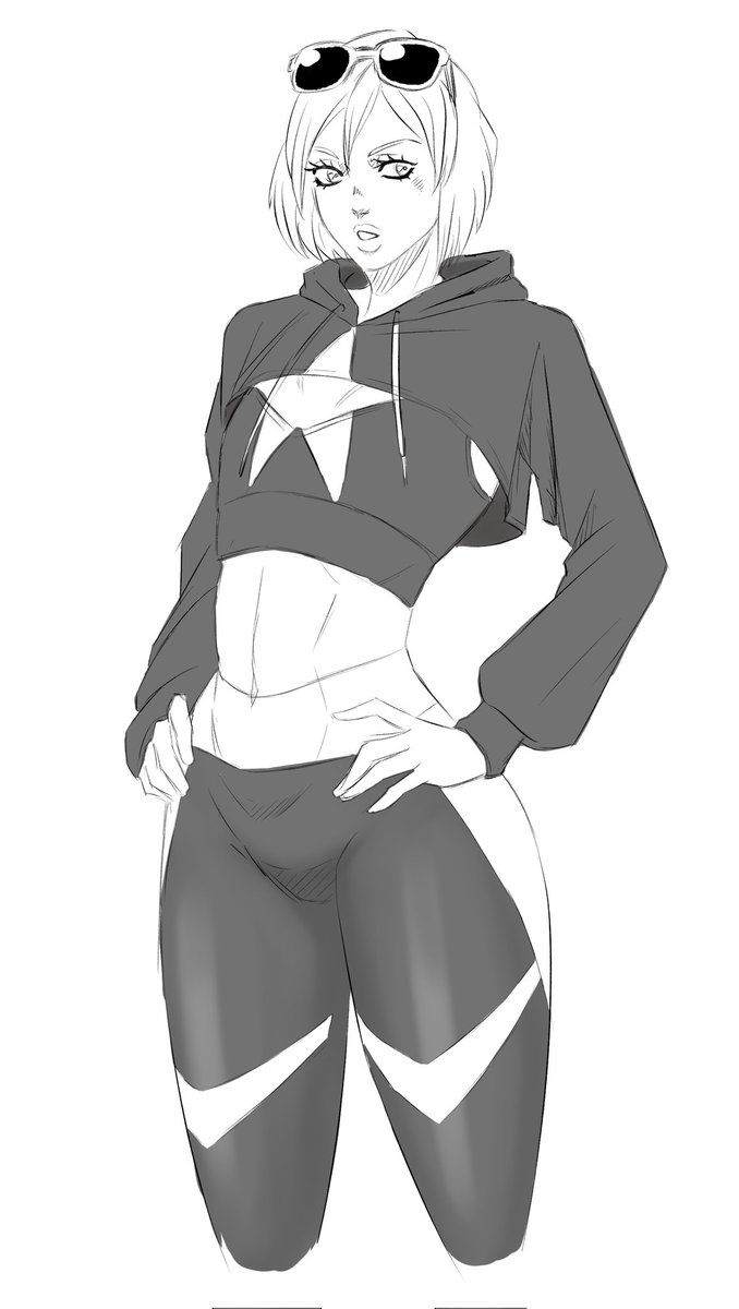 Just a fun lil Shizuka doodle~ 
#shizuka <a href="/shizuka_joestar/">Shizuka Joestar Project</a>