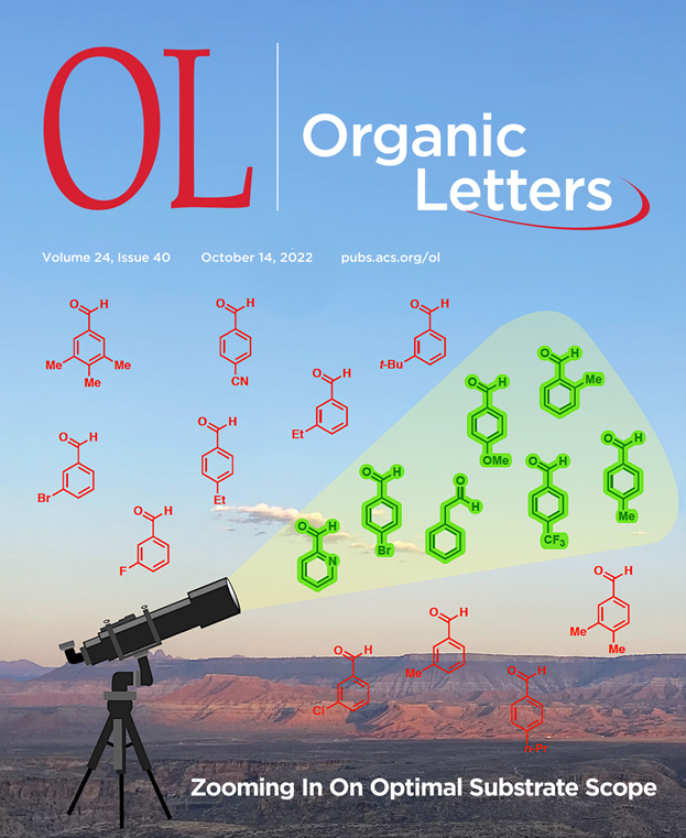The latest #OrgLett issue is out, and this week we focus on what constitutes a sufficient and reasonable scope for an initial communication centered on a new synthetic method. Check out the Cover, Editorial, and first Letter--let's continue the discussion pubs.acs.org/toc/orlef7/24/…