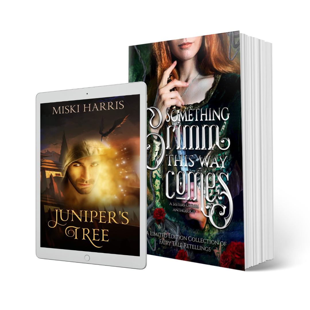 👻‿🍬⁀🎃‿🍭⁀💀‿🍬⁀💌‿🍭⁀💀

Now available for #preorder for only .99! 

Coming 10/31/2022

Something Grimm This Way Comes: A Sisters Grimm Anthology which includes my short: Juniper's Tree.

amazon.com/dp/B0B5K41MKP

#SistersGrimm2022 #SomethingGrimmRomance  #99CentDeal