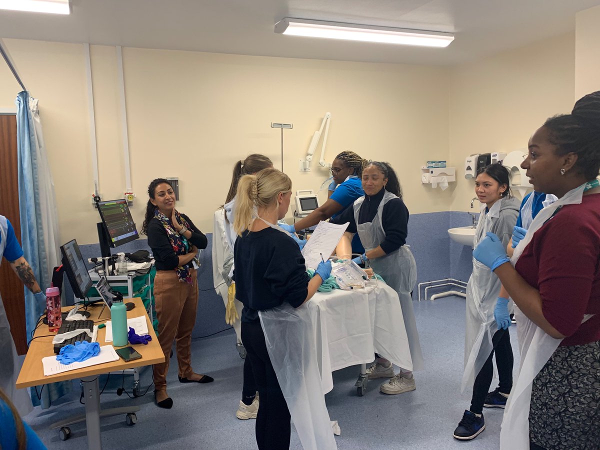UoN_Midwifery's tweet photo. It’s been a busy week for 2009 with their 3rd year midwifery skills sessions. We finished today on Newborn Life Support and Perineal Repair. Next week 2209 start their 1st year midwifery skills. #SIMMOM will be back in use! @UoNSkills @UoN_SHS @Laerdal_UK https://t.co/RywGTiwO7o