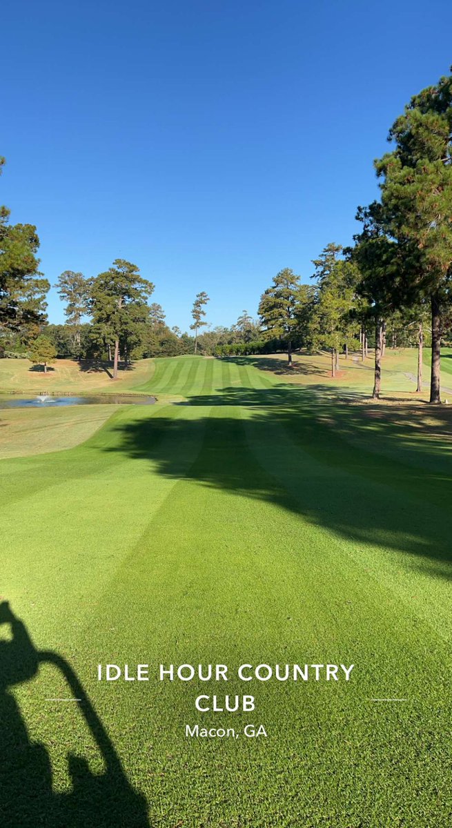 StoneStevenson7's tweet photo. Safe to say the overseed at Idle Hour is coming along nicely. https://t.co/hIya1fYFCM