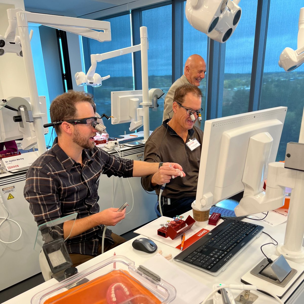 officialcdocs's tweet photo. A family that learns together, stays together!
The Dudzinski family attended our workshop on Anterior Esthetics with CEREC (CL4) this week in Charlotte. We were excited to see them learning together how to use digital dentistry to its fullest.
#cdocs #digitaldentistry #cerec https://t.co/uou4zjDhYY