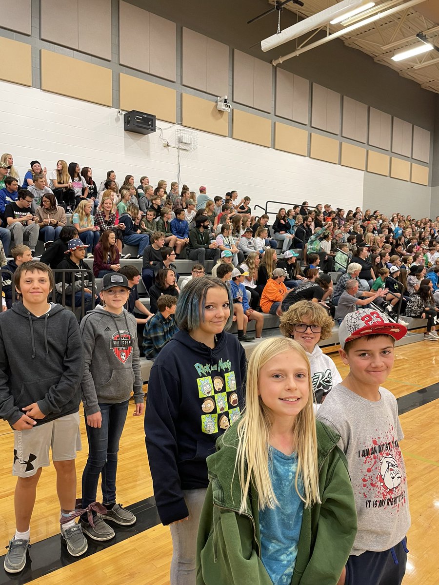 LMS_AP22's tweet photo. The Saber Staff has two new homes after a rocking assembly with the first (and potentially annual) Saber Games! Shoutout to student council and our first ever tributes! #LMS #EverySaberEveryDay #JustBeCool #WhenBooksComeToLife https://t.co/JYgObnrqAI