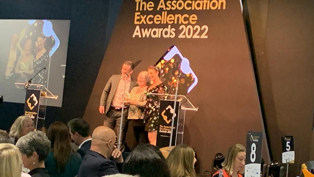 We are thrilled to share that our fierce leader, Caroline Stockmann has won the Leadership Award at The Association Excellence Awards 2022! 

Congratulations, Caroline! 

#AEA2022 #awards #association #treasury #celebrate