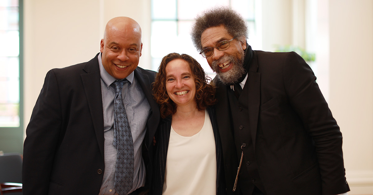 We were delighted to host @CornelWest for @UVALaw’s Meador Lecture on Law and Religion this week. A big thanks to Mark Jefferson, our assistant dean for diversity, equity and belonging, for leading the conversation.