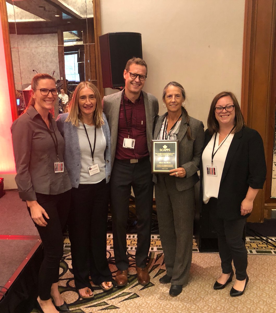 Our highest honour is being inducted as a SCAPPS Fellow. Congratulations to Dr. Diane Ste-Marie on receiving this prestigious distinction.