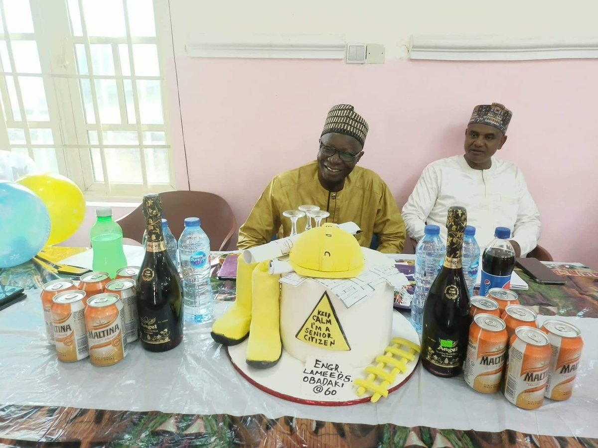 LightUpKogi's tweet photo. The @LightUpKogi today join the staff &amp; mngt of @aedcelectricity to celebrate the Regional Manager, Engr. Lameed S. Obadaki who turns 60 and exits the job.

Engr. Obadaki who previously served as Dep. GM before taking over as RM in February 2022 played key roles is improving and https://t.co/PIMMxuXxXF