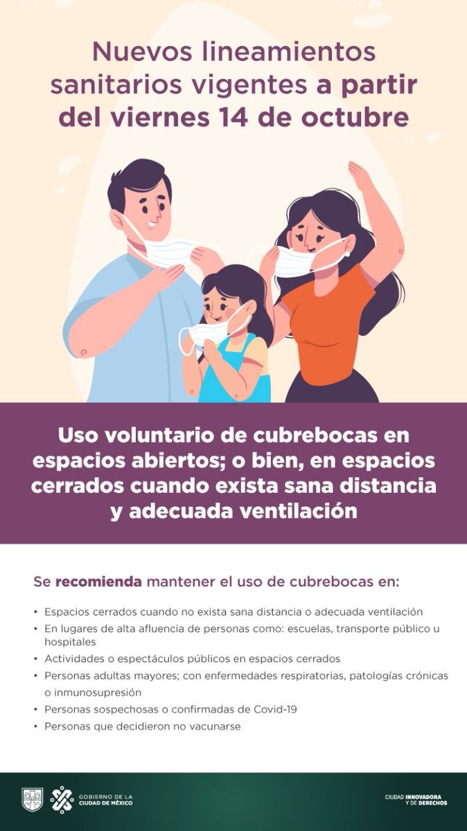 Mala noticia para las feas en la Ciudad de México!!!

A partir de hoy se elimina la obligatoriedad el uso del cubrebocas 😷