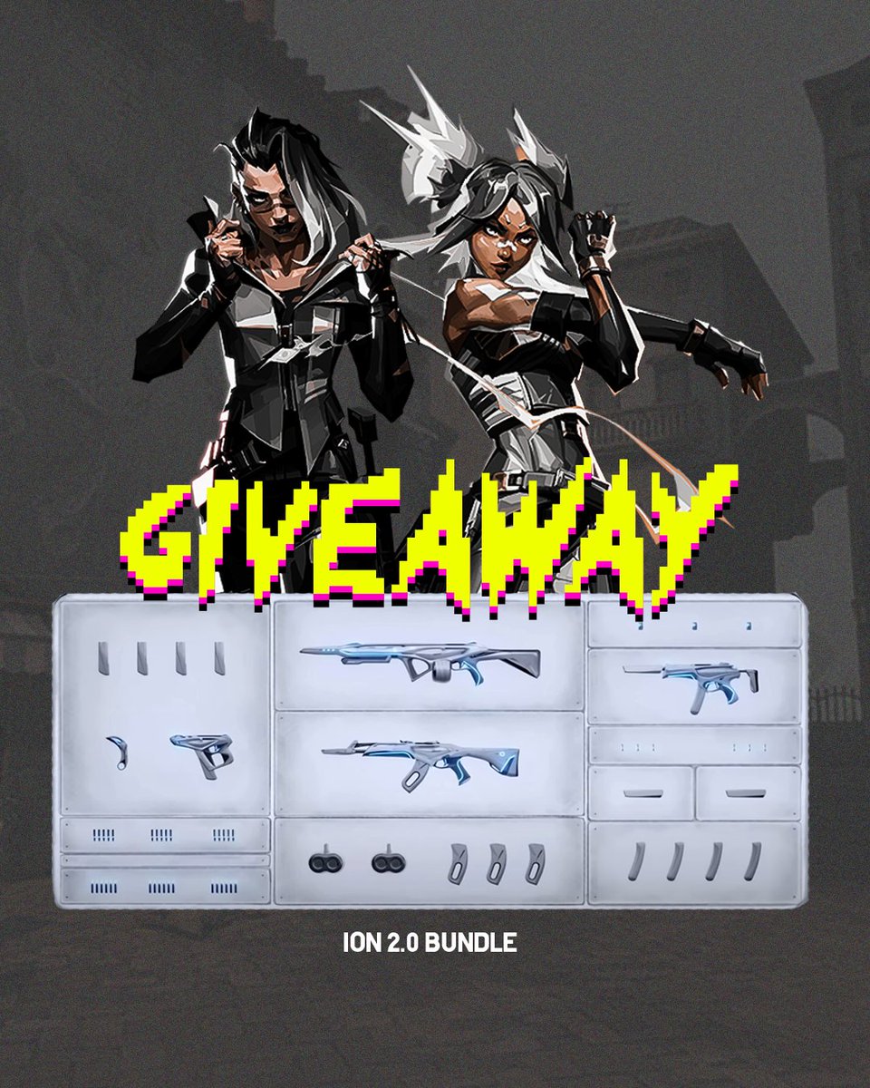 rlzfps's tweet image. 💥ION 2.0 BUNDLE GIVEAWAY 💥

TO PARTICIPATE:
✅ FOLLOW @rlzfps &amp;amp; @naskvalorant
✅ LIKE &amp;amp; RETWEET
✅ TAG 2 FRIENDS
✅ ENDS ON 31ST OCTOBER