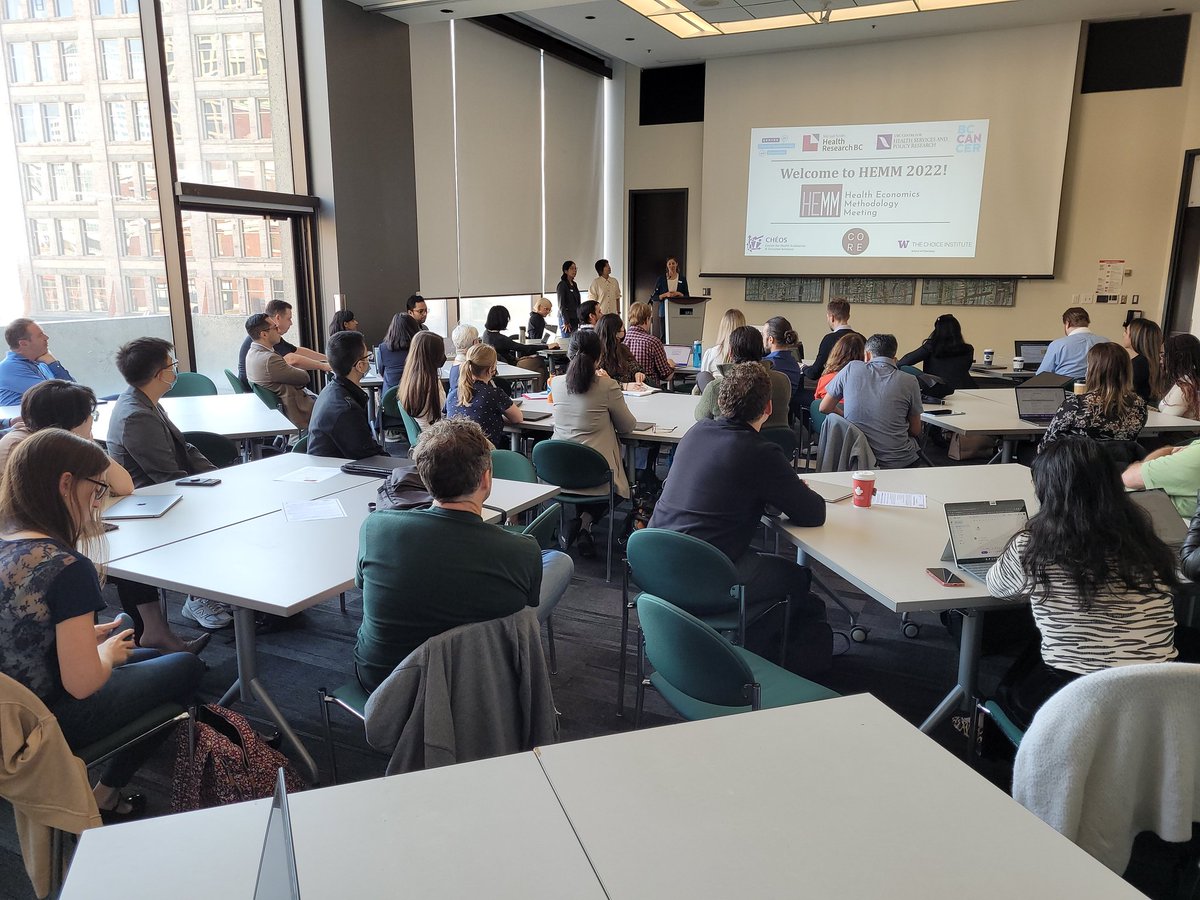 How exciting to be back at the Health Economics Methodology Meeting #HEMM2022. Great to see colleagues and friends. Looking forward to today's discussions and debates.