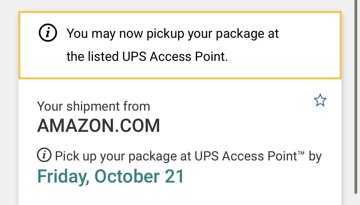 BEWARE OF <a href="/UPS/">UPS</a>!! Their system seems to be glitching. WITHOUT your approval, if your package requires a signature, their system will automatically send your package to a UPS Access Point of their choosing. If you don't check online via your tracking #, you would never know.