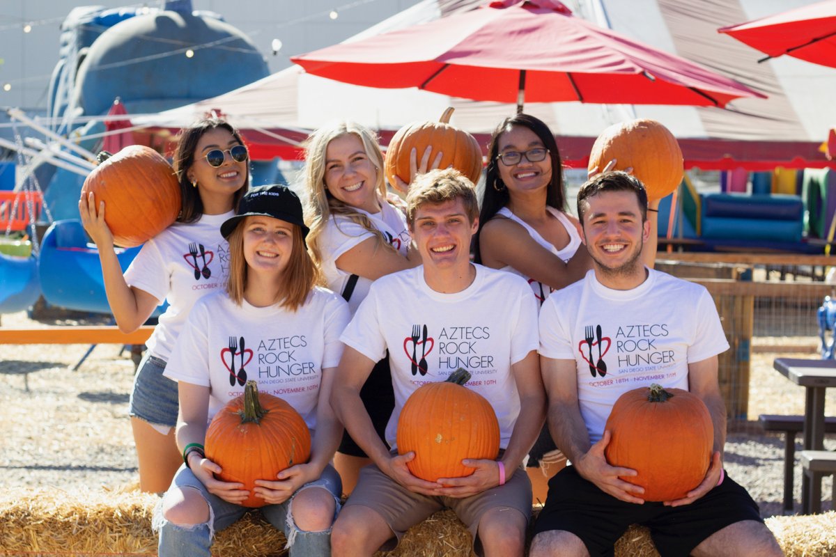 SDSUAdmissions's tweet photo. The annual Aztecs Rock Hunger food drive launches today! Learn how you can participate in this year's food drive at https://t.co/9yF2I2UItu https://t.co/YUG4klc1OF