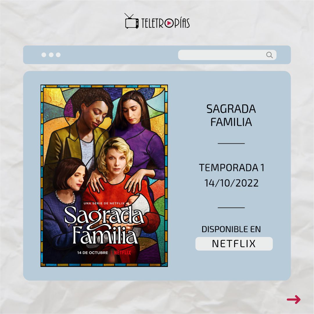 teletropias's tweet photo. 🗓️ Hoy se ha estrenado el drama dirigido por Manolo Caro #SagradaFamilia.

📺 El reparto incluye a Najwa Nimri, Alba Flores, Álex García, Macarena Gómez y Álvaro Rico. https://t.co/5zS3DrH1Sy