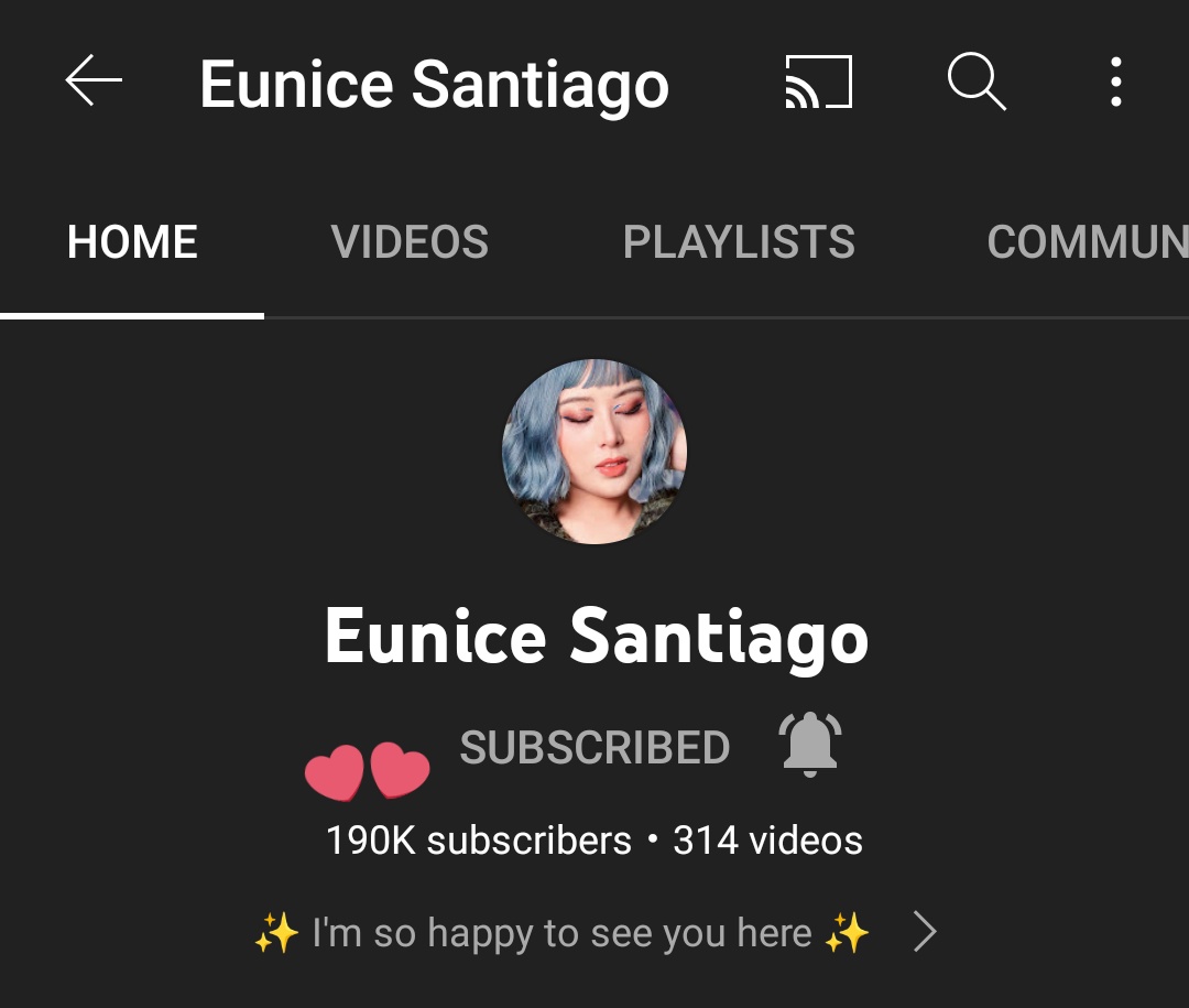 euniverse11246's tweet photo. HAPPY 190K SUBSCRIBERS PO ATE @eunicetsantiago !! Road to 200k!!!🫶🏻🥳

Subscribe to ate euns' yt channel!
📎:https://t.co/BRtBcokFd5 https://t.co/tIRXQ2owF9