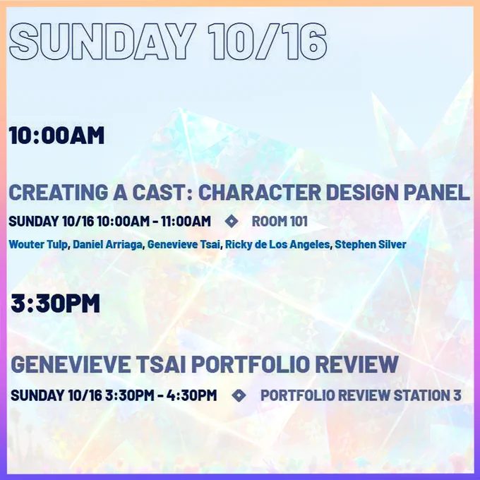 I'll be  SUN 10/16 doing portfolio reviews at 3:30p and a character design panel at 10a. I'll also have new holographic stickers and limited copies of my "For the Love of Lines 3: Fish Out of Water" book at 's Table #422! Come say hello!  #lightboxexpo2022 