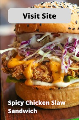 Recipes By Vance: 28. Spicy Chicken Slaw Sandwich! recipesbyvance.blogspot.com/2020/04/spicy-… #chickensandwich #chicken #sandwich #lunch #dinner #foodblogger #food #foodporn #recipesbyvance