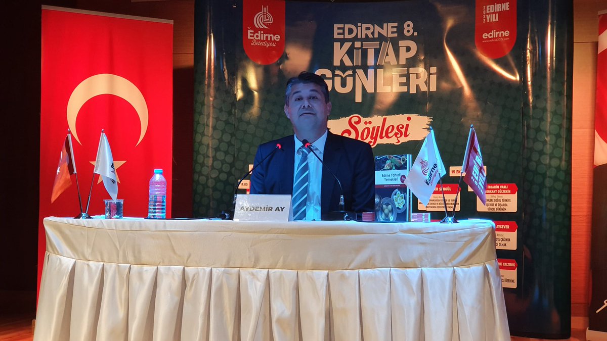 eyahudiyemekler's tweet photo. 8. Edirne Kitap Günlerinde Söyleşi Konumuz #EdirneYahudiYemekleri'ydi.

Birbirinden değerli konuklarımız ile  keyifli bir söyleşi zamanı geçirdik.

#Edirne
#2022EdirneYılı
@edirnekitap https://t.co/yTUKwQoOA3